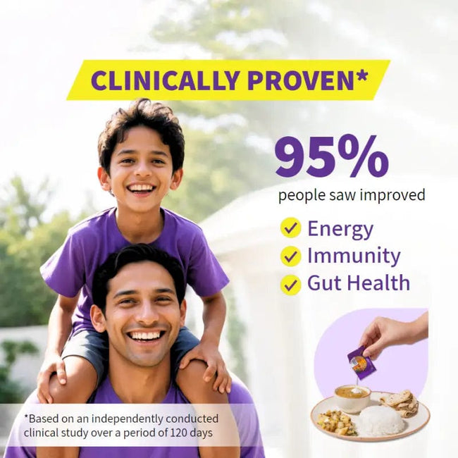 Family Nutrition Mix: Clinically Proven to improve Energy, Immunity & Gut Health