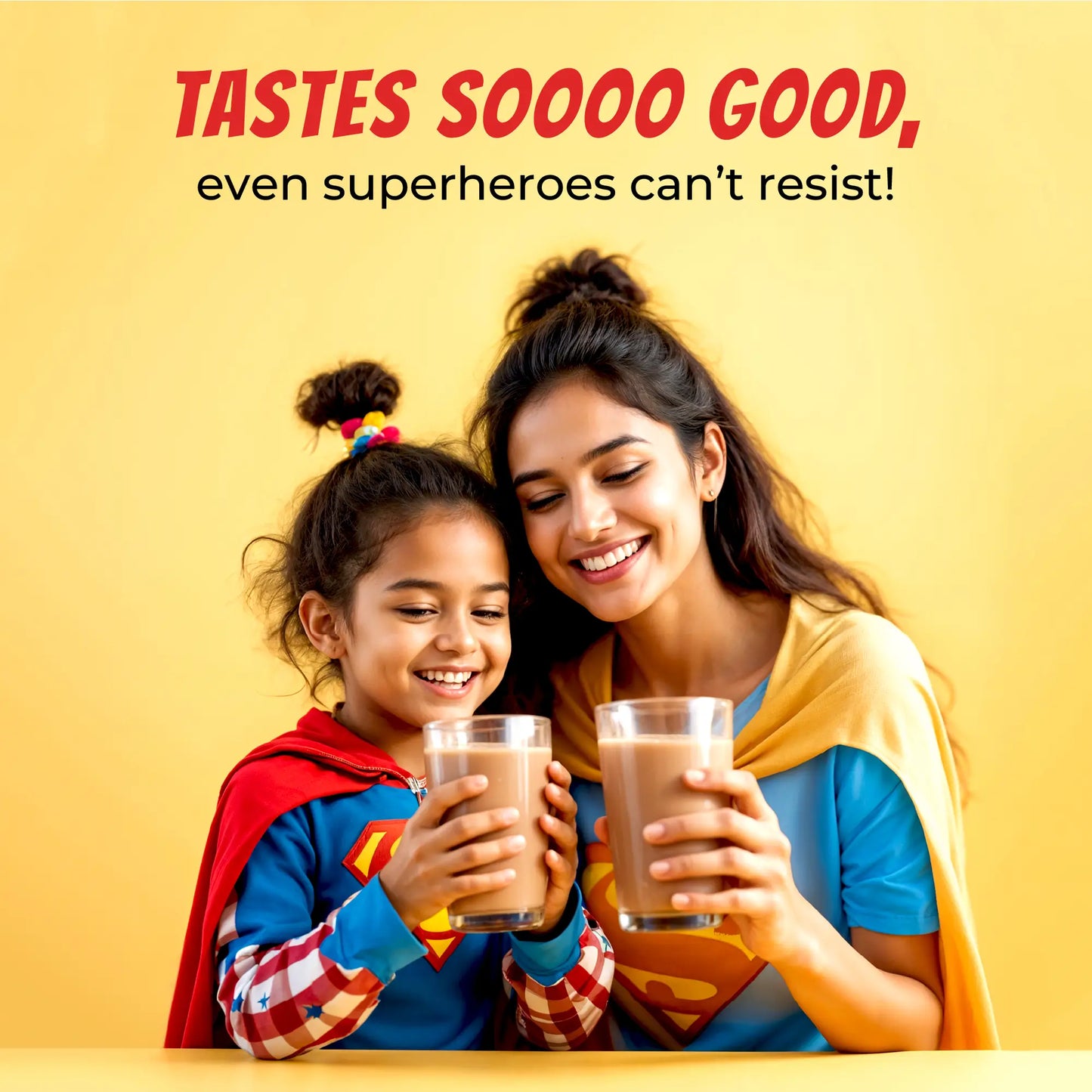 Good Monk Superheroes Milk Mix (Chocolate): Improves Energy, Immunity, Brain, Eye & Gut Health